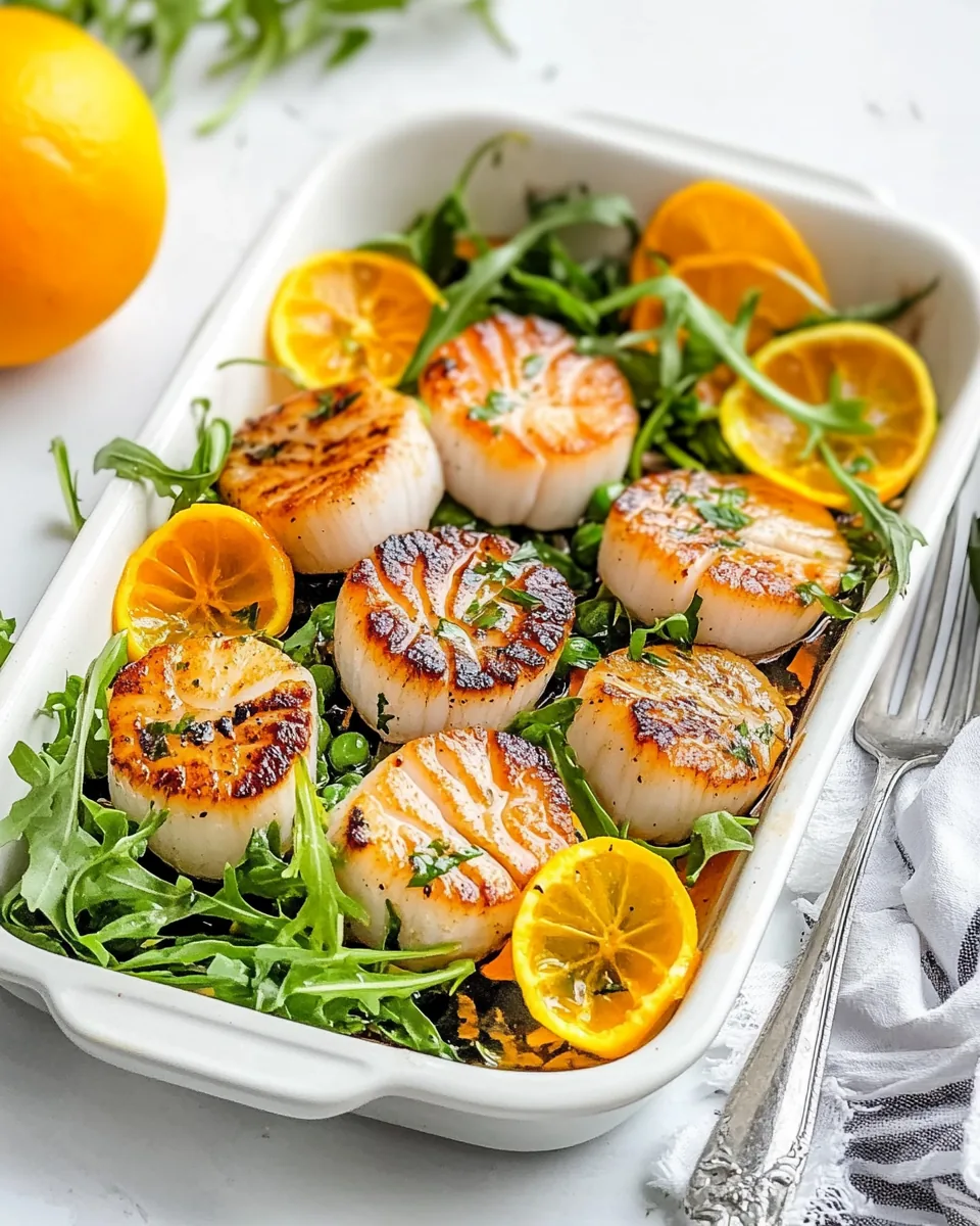 Pan Seared Scallops