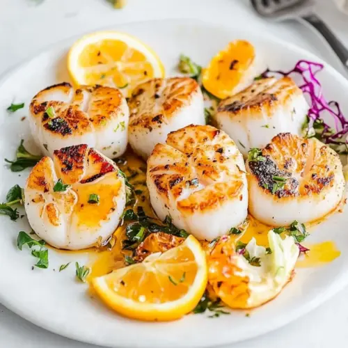 Pan Seared Scallops