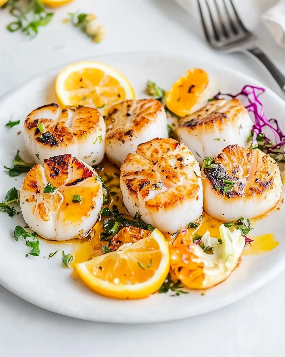 Pan Seared Scallops