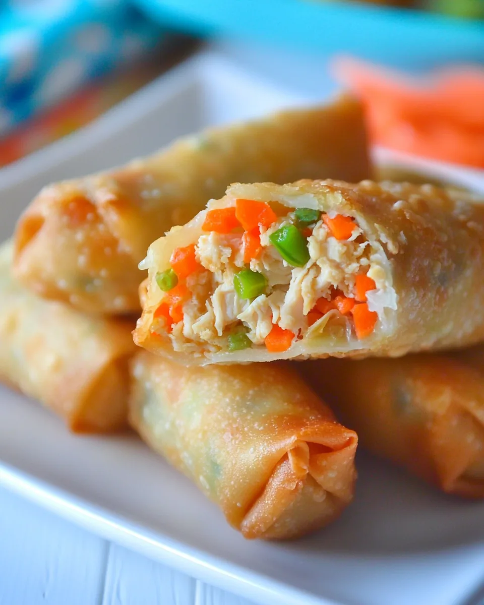 Panda Express Chicken Egg Rolls Copycat