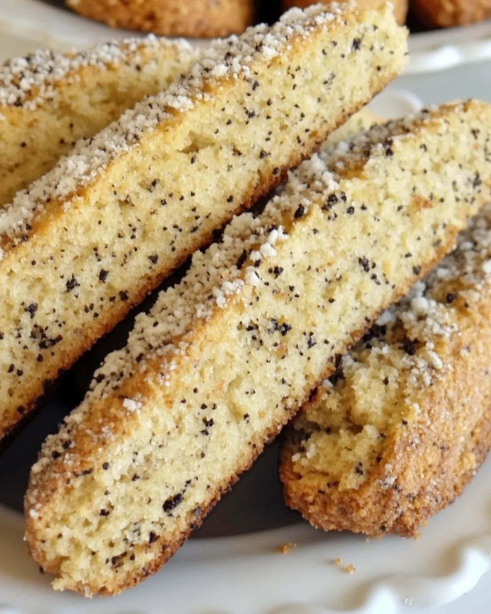 Parmesan Black Pepper Biscotti