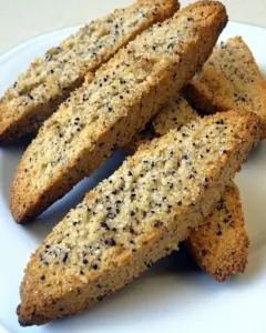 Parmesan Black Pepper Biscotti