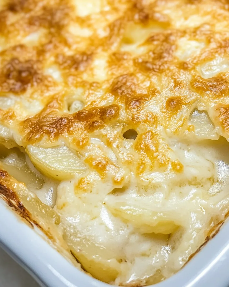 Parmesan Creamed Potatoes