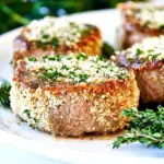 Parmesan Crusted Steaks