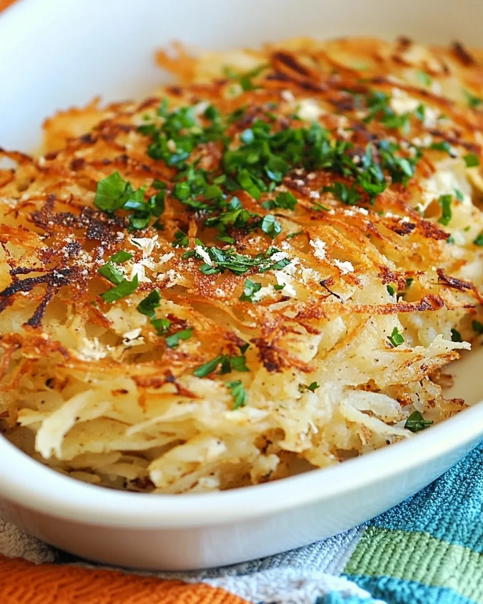Parmesan Hash Browns
