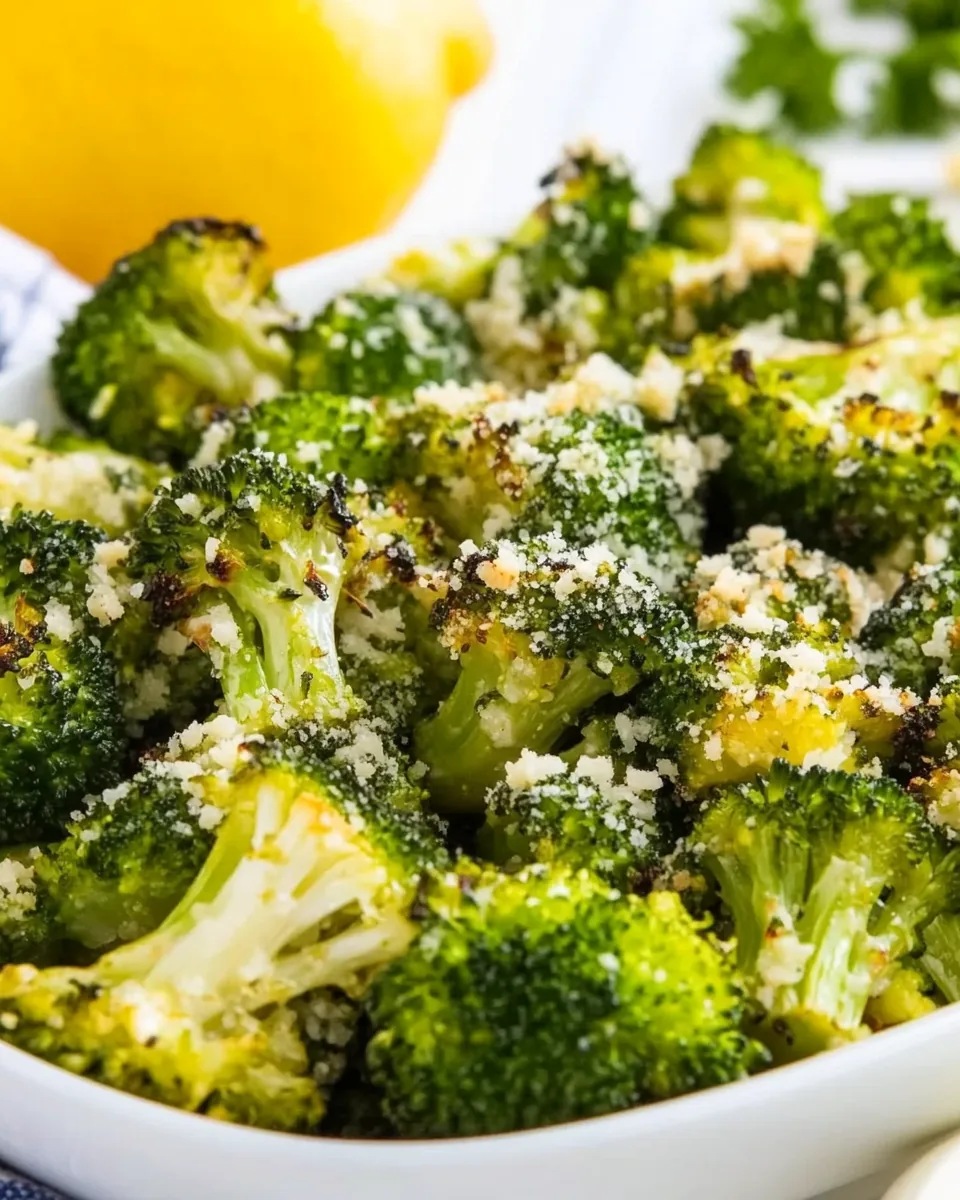 Parmesan Roasted Broccoli