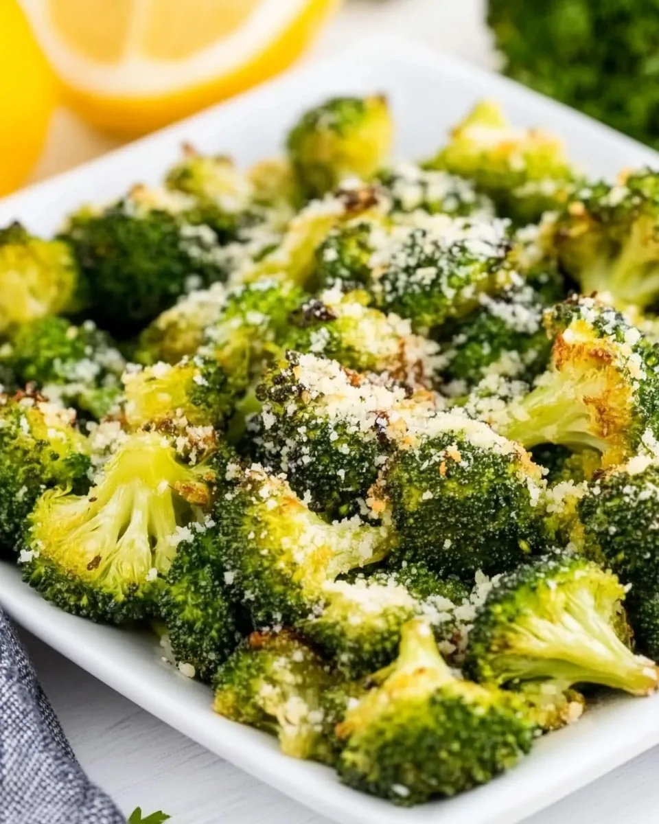 Parmesan Roasted Broccoli