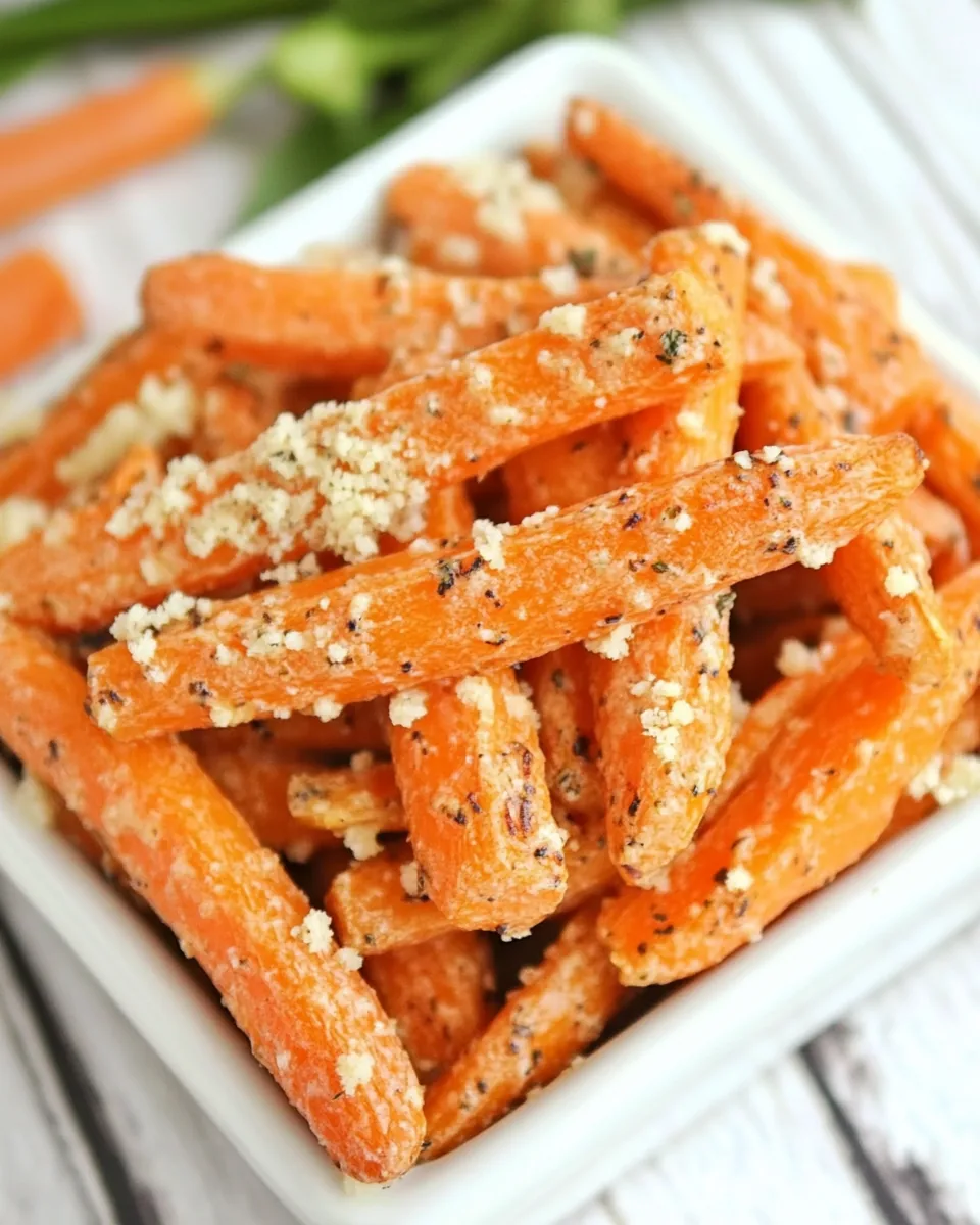 Parmesan Roasted Carrots