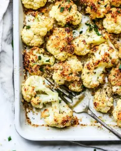 Parmesan Roasted Cauliflower