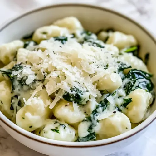 Parmesan Spinach Gnocchi