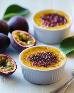 Passion Fruit Creme Brulee