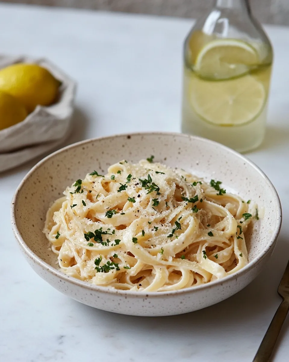 Pasta al Limone