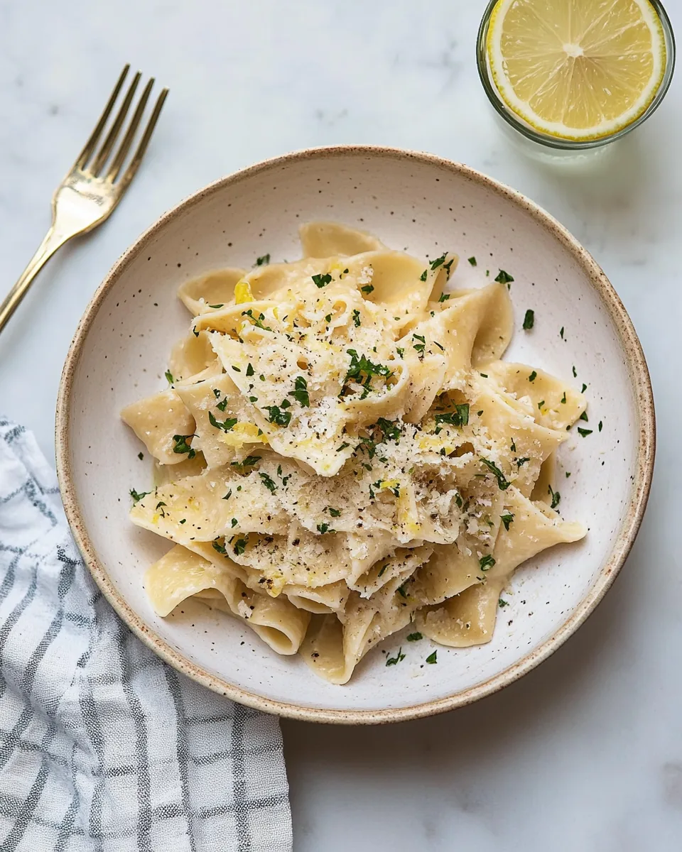 Pasta al Limone
