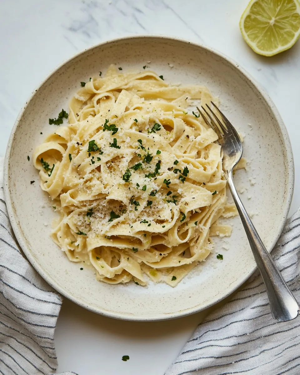 Pasta al Limone