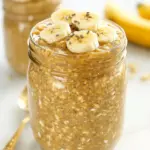 Peanut Butter Banana Overnight Oats