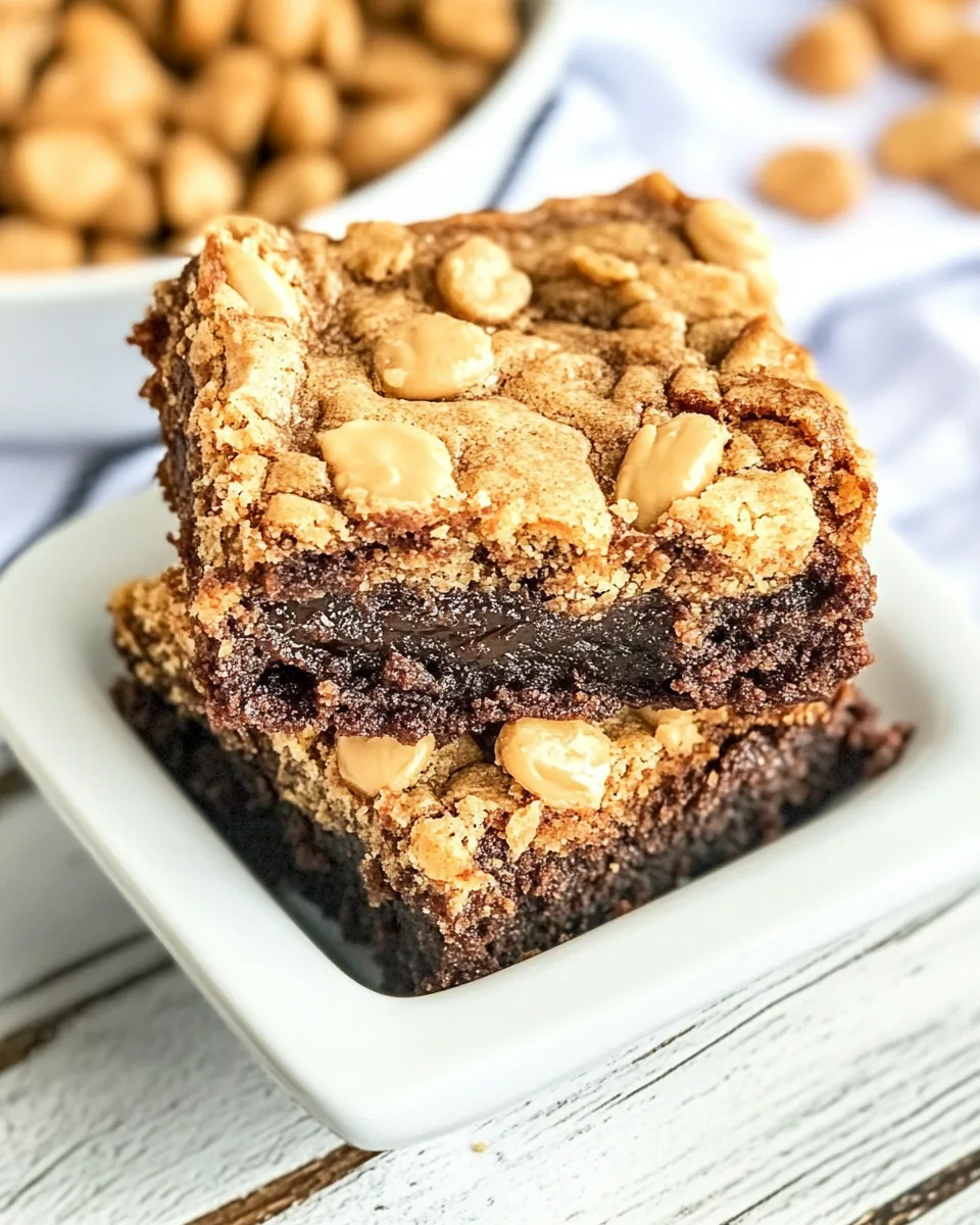 Peanut Butter Brookies