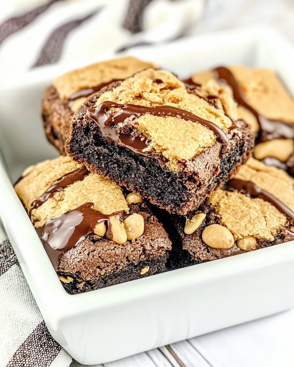 Peanut Butter Brookies