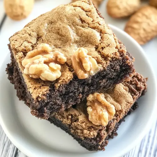 Peanut Butter Brookies