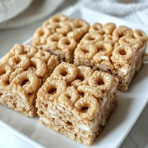 Peanut Butter Cheerio Bars