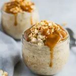 Peanut Butter Cheesecake Overnight Oats