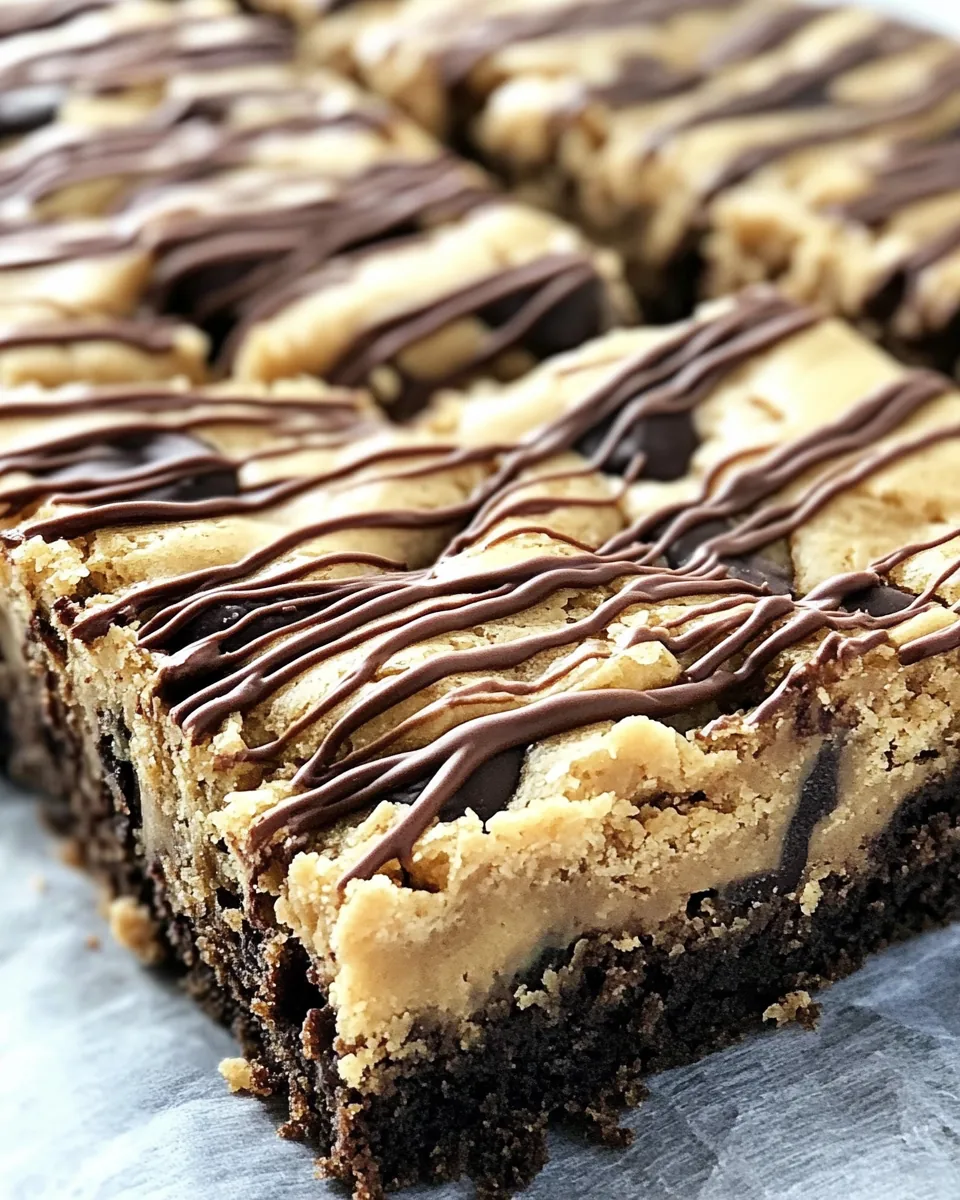 Peanut Butter Cup Blondies