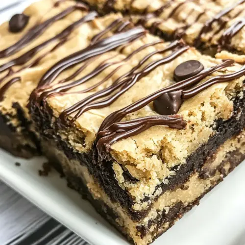 Peanut Butter Cup Blondies