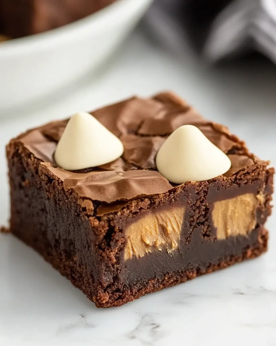 Peanut Butter Cup Brownies