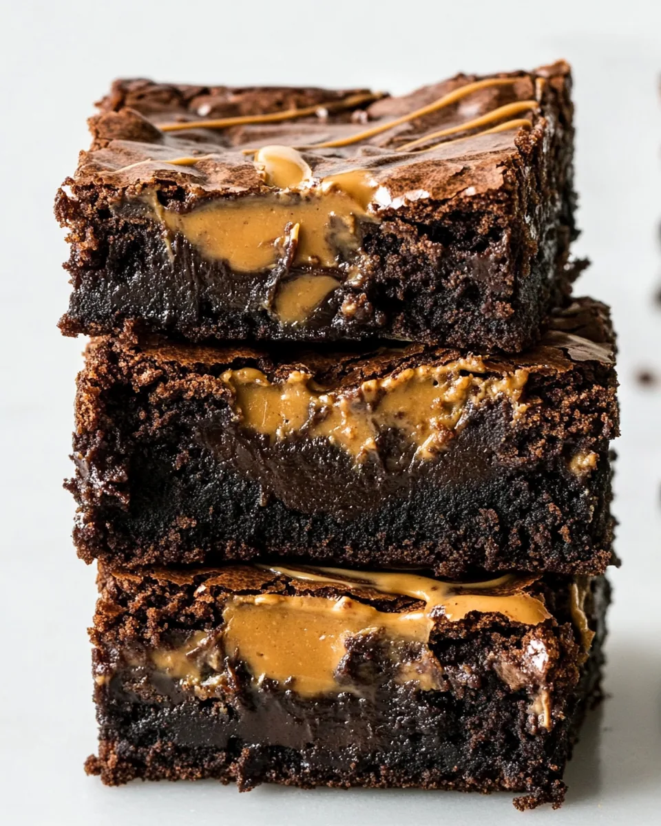 Peanut Butter Cup Brownies