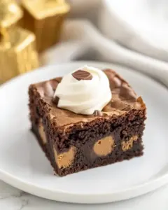 Peanut Butter Cup Brownies