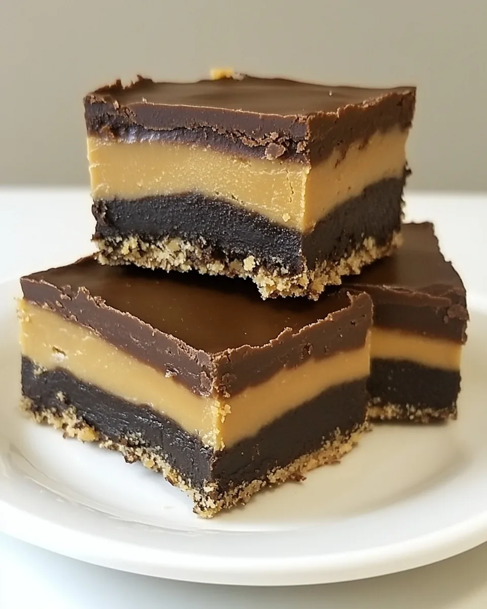 Peanut Butter Nanaimo Bars