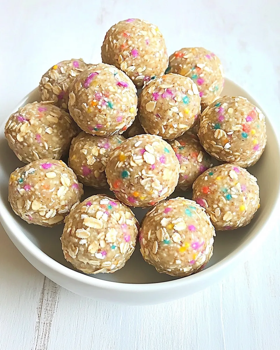 Peanut Butter Oatmeal Energy Balls