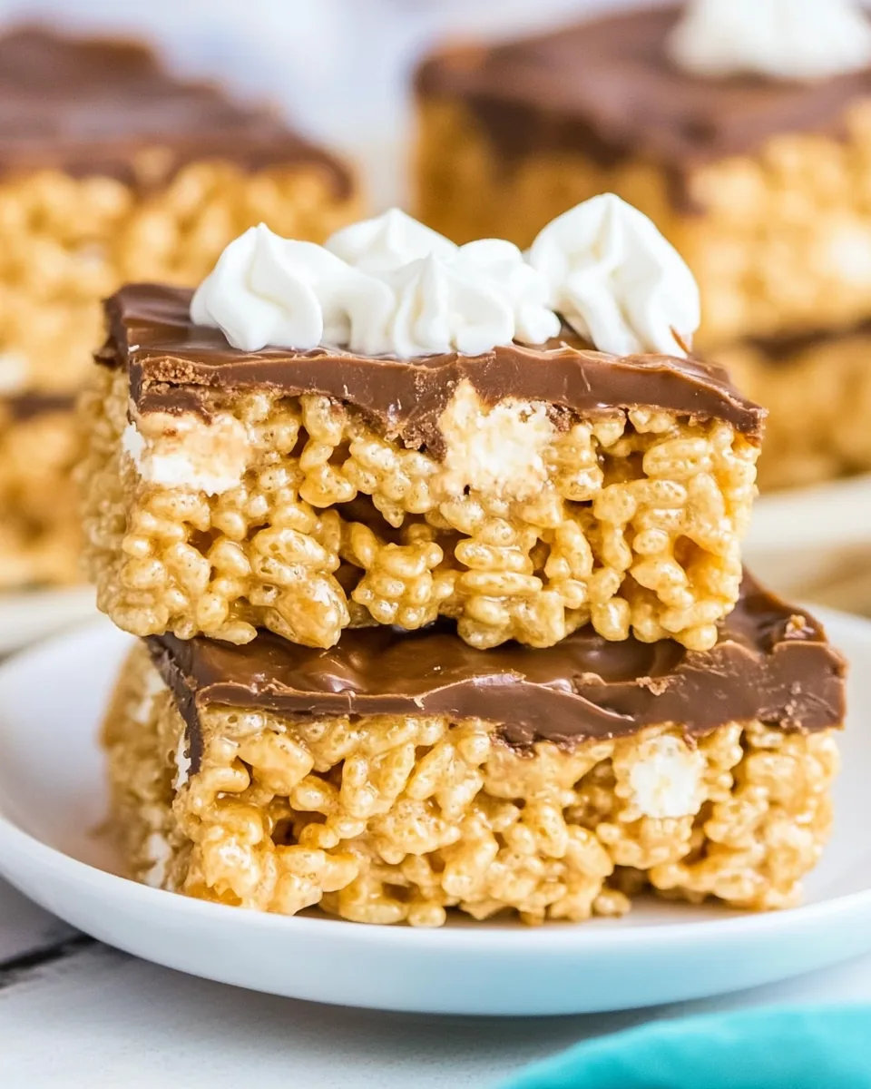 Peanut Butter Rice Krispie Treats