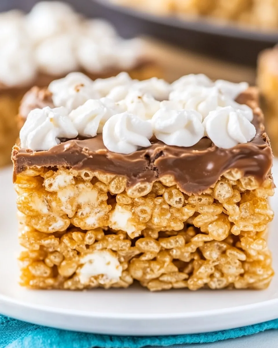 Peanut Butter Rice Krispie Treats