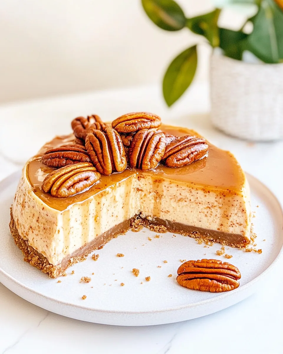 Pecan Pie Cheesecake