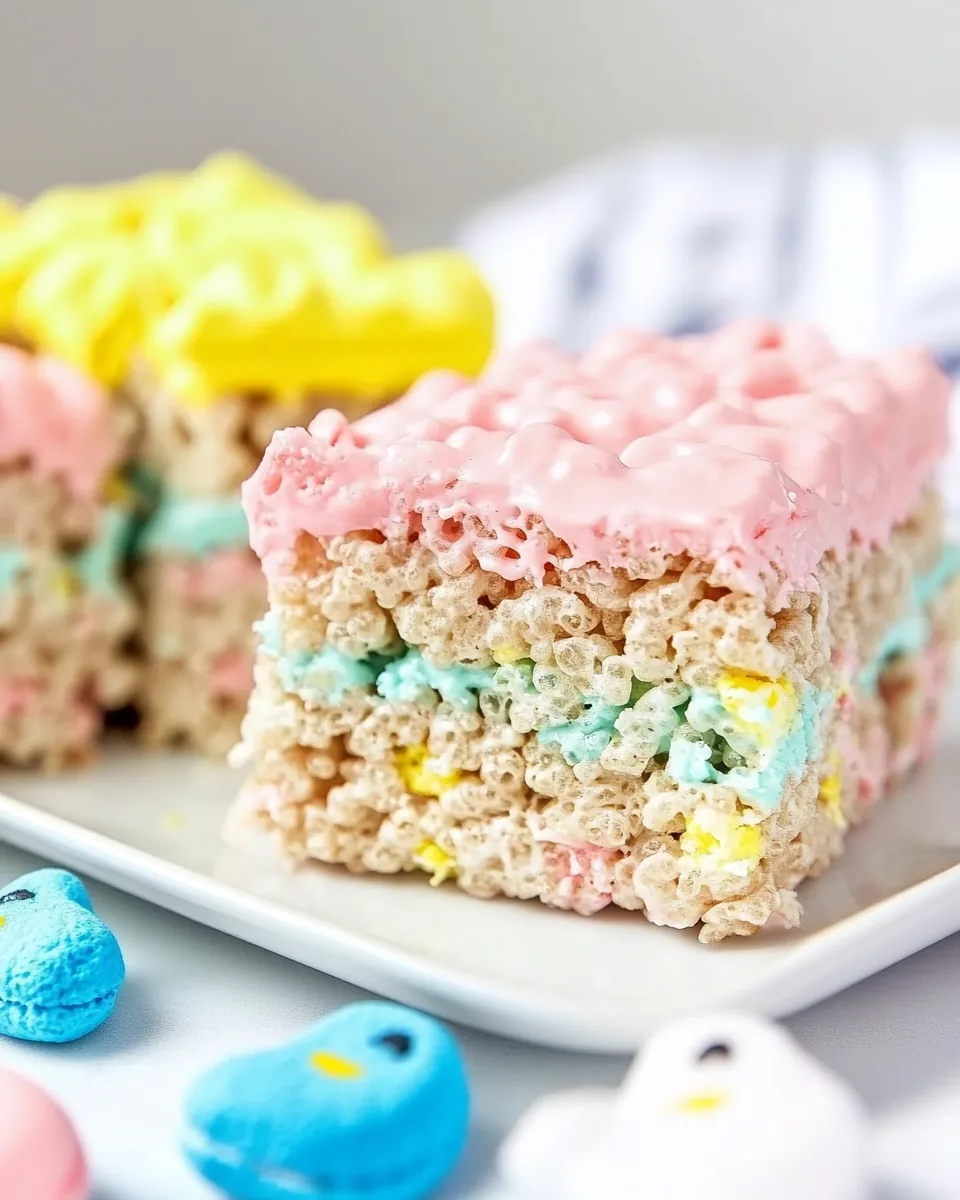 Peeps Rice Krispie Treats