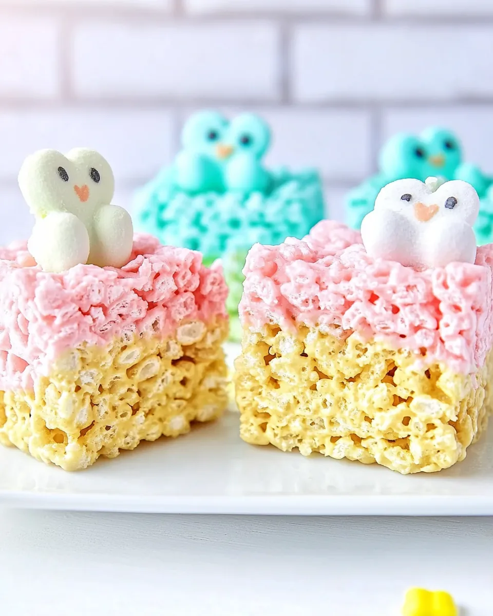 Peeps Rice Krispie Treats