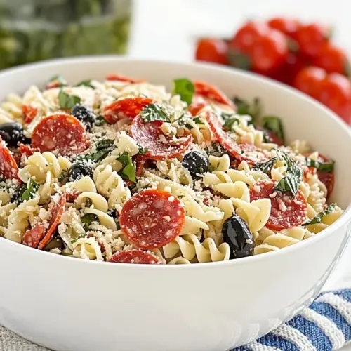 Pepperoni Pasta Salad