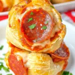 Pepperoni Pizza Pastry Puffs