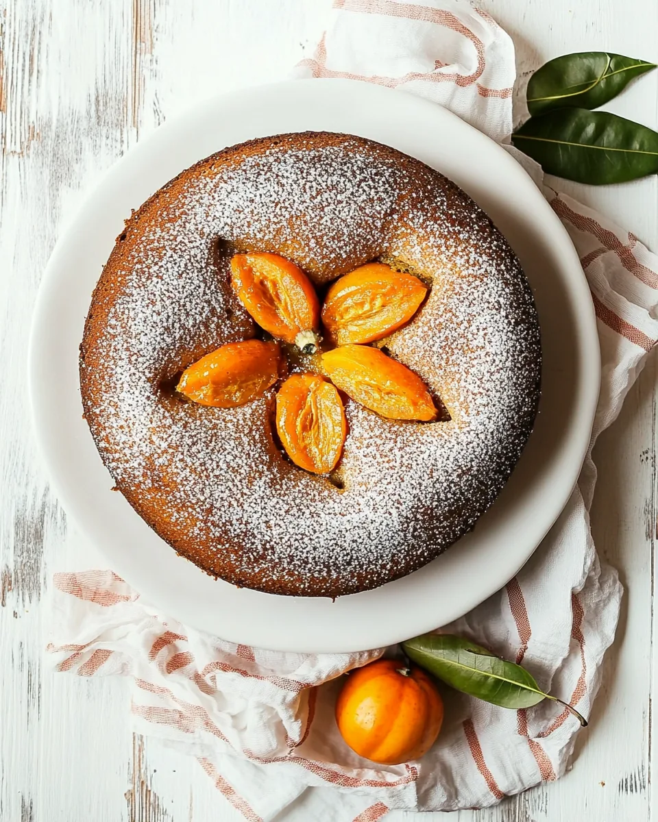 Persimmon Cake