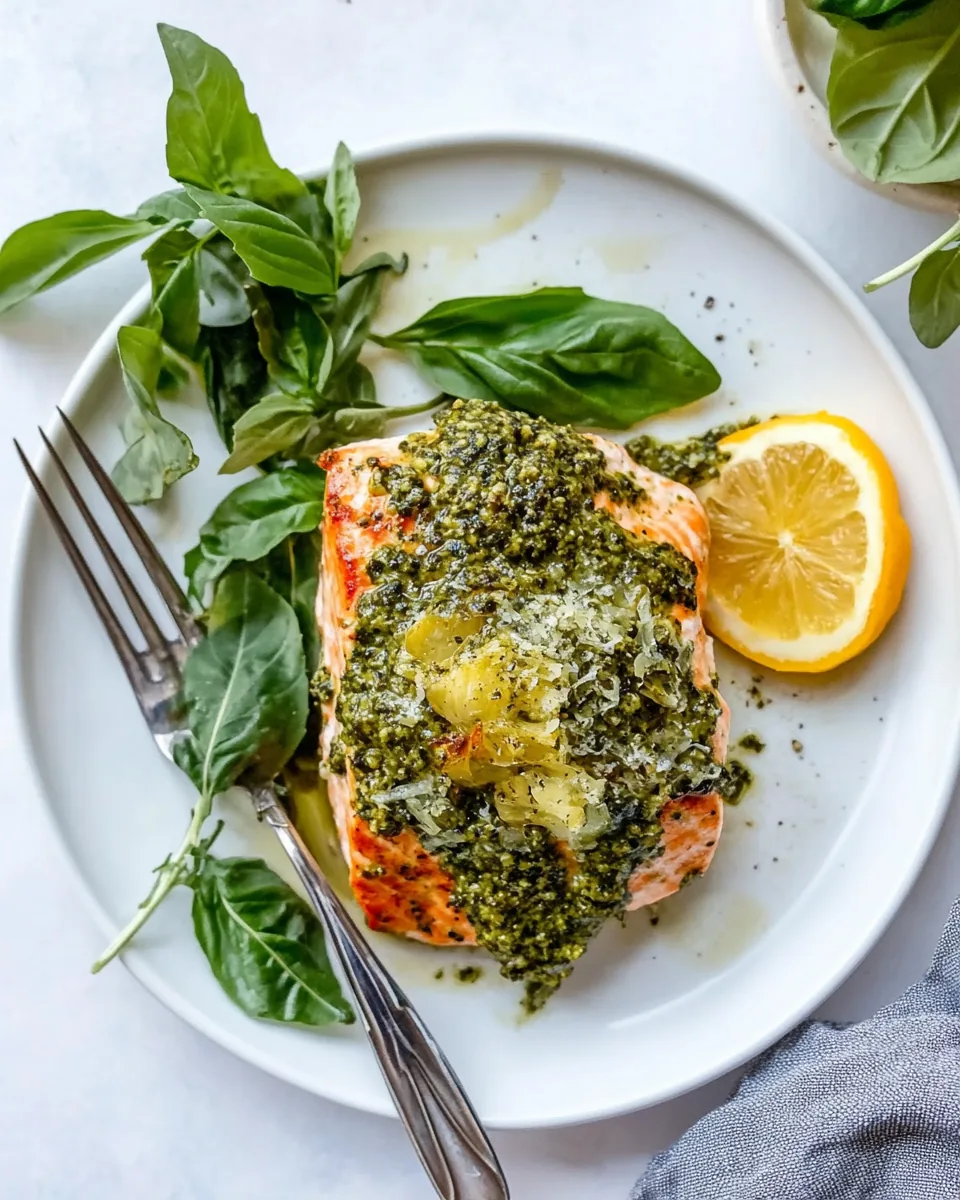 Pesto Salmon