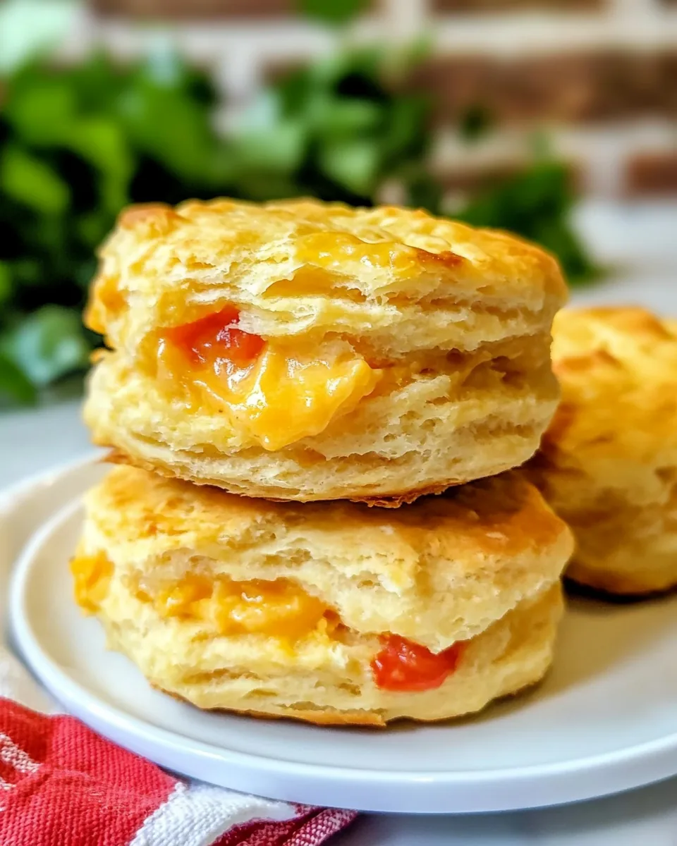 Pimento Cheese Buttermilk Biscuits