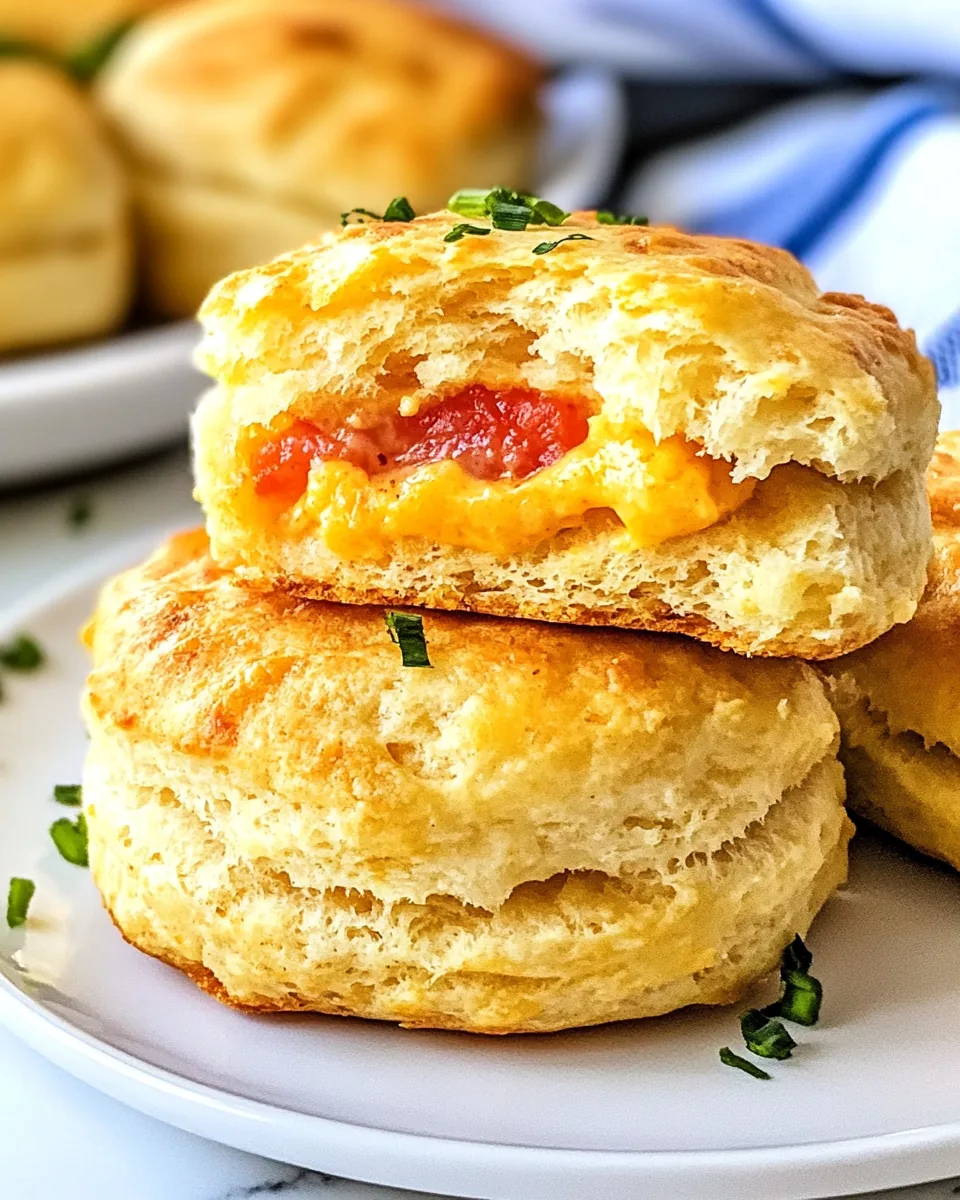 Pimento Cheese Buttermilk Biscuits