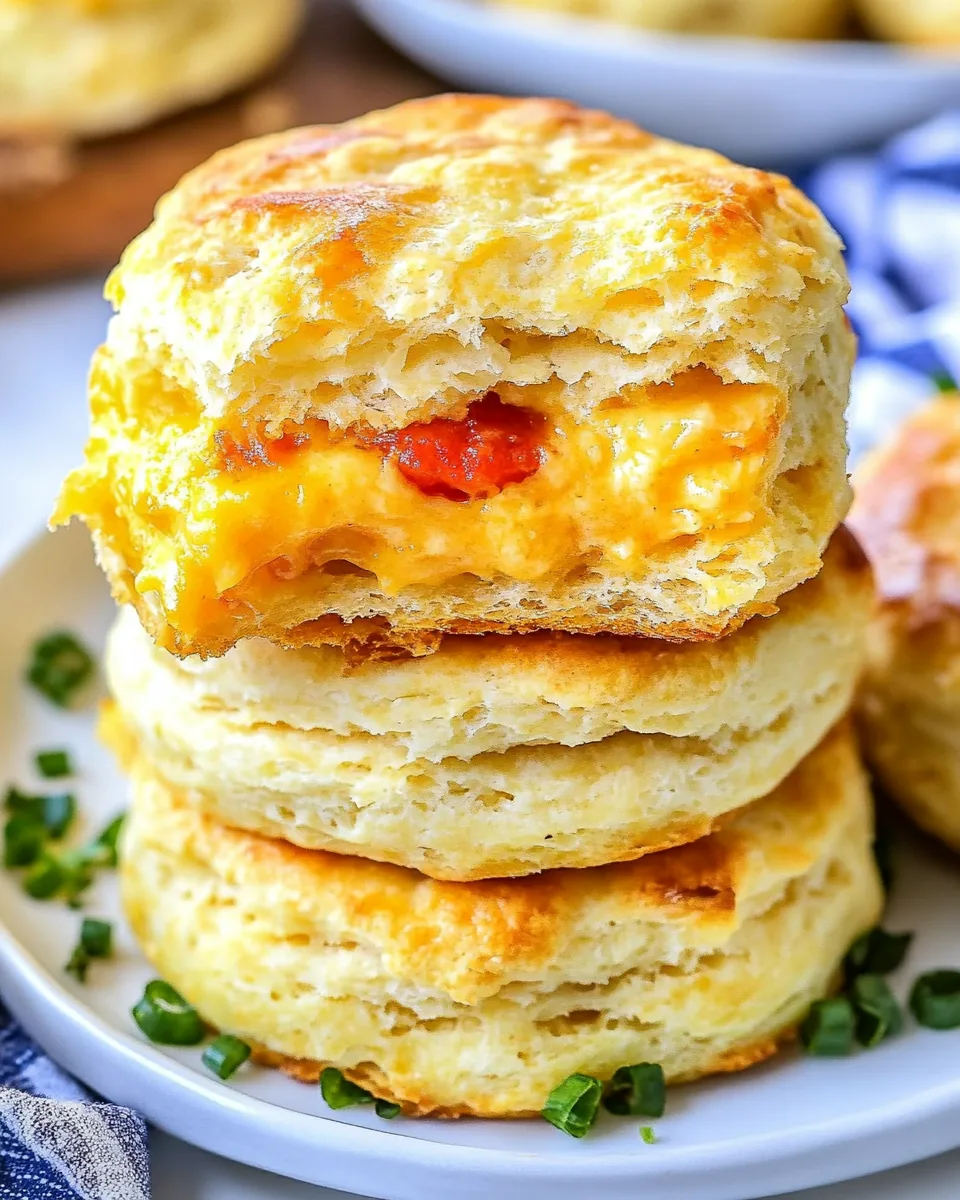 Pimento Cheese Buttermilk Biscuits