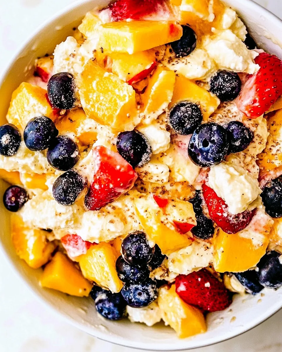 Pina Colada Fruit Salad