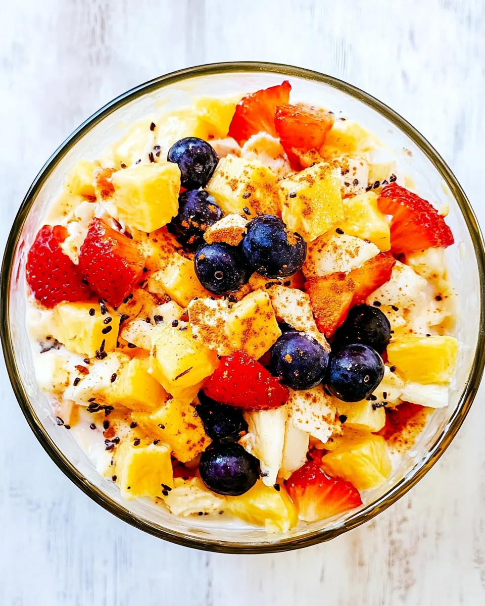 Pina Colada Fruit Salad