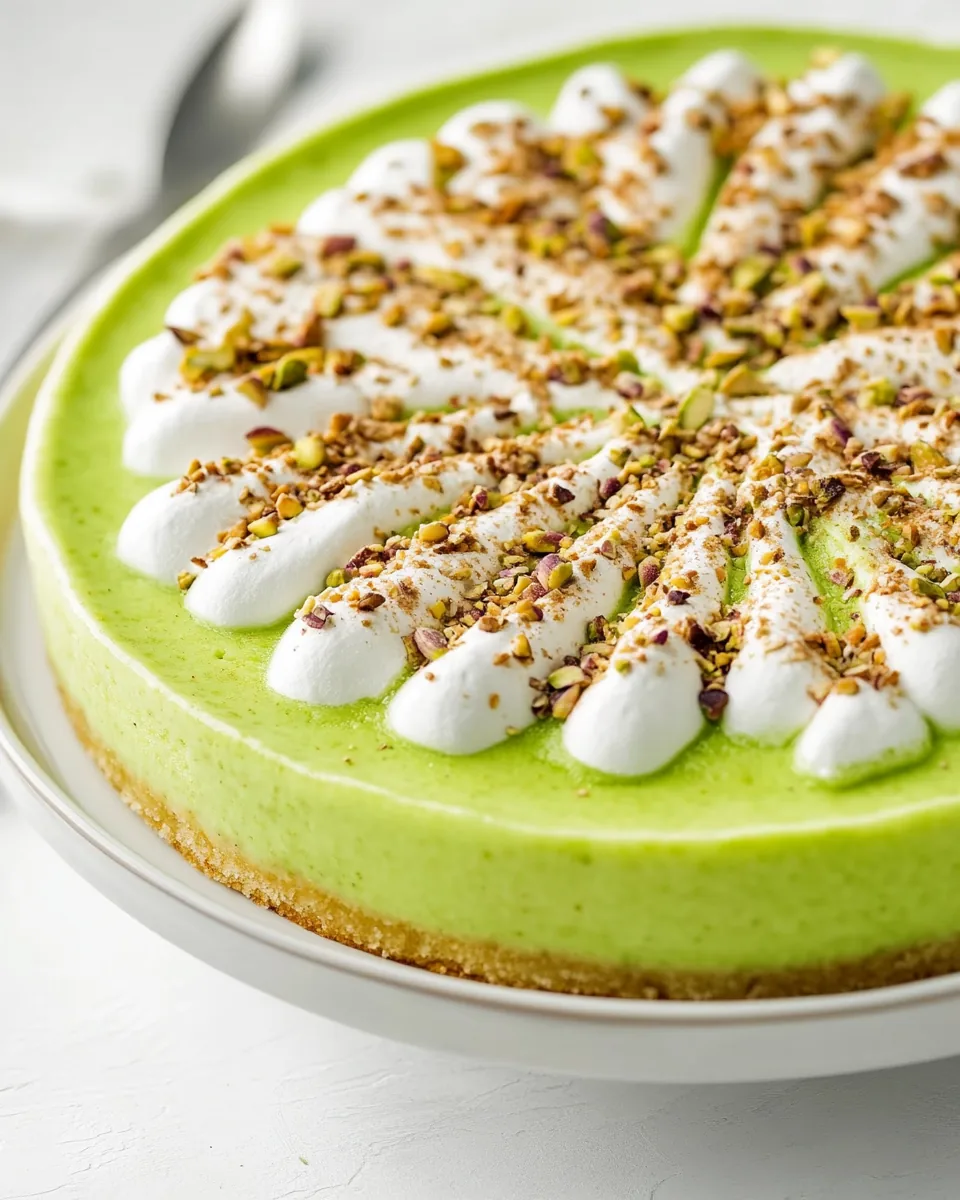 Pistachio Pudding Cake