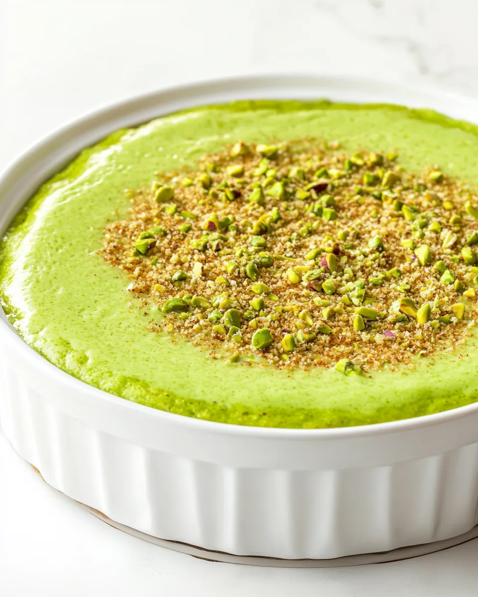 Pistachio Pudding Cake