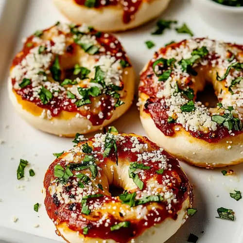 Pizza Bagels