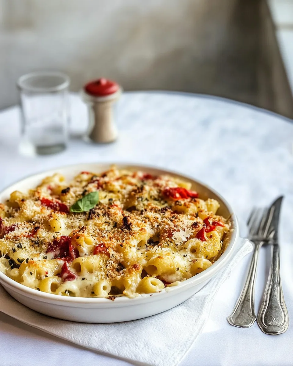 Pizza Supreme Mac and Cheese