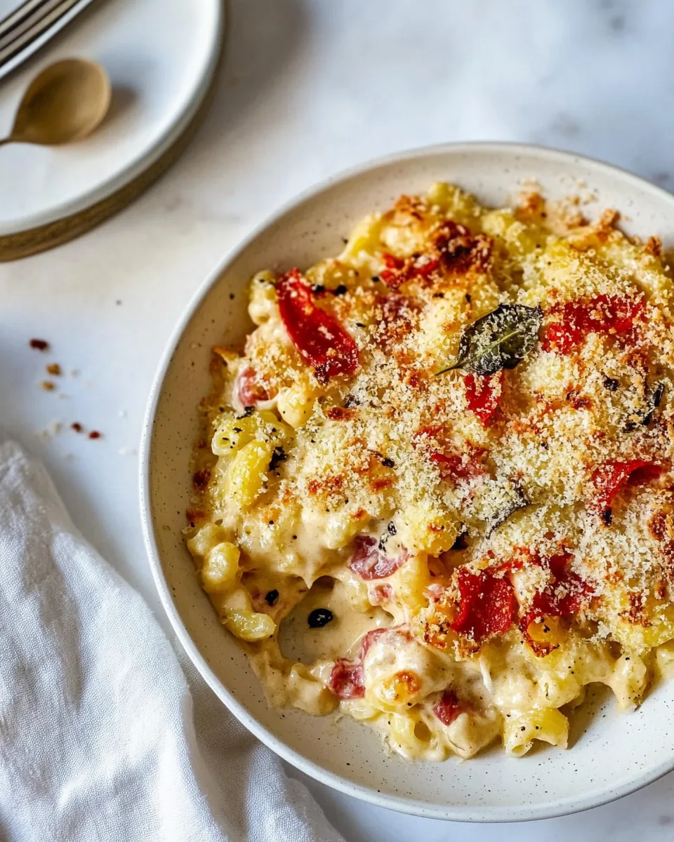 Pizza Supreme Mac and Cheese